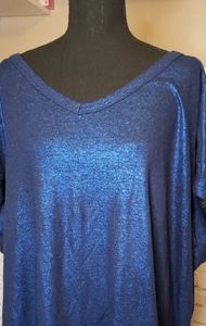 Lane Bryant Metallic Top 26/28